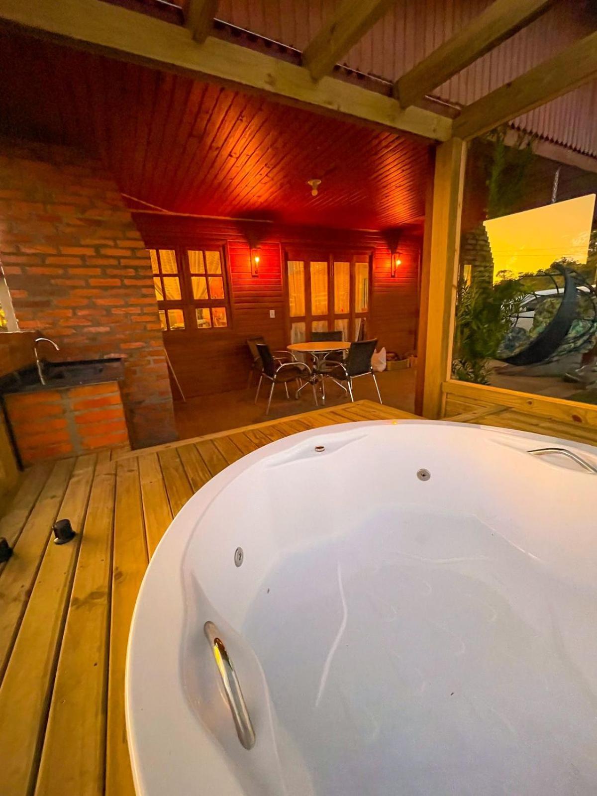 Platto Da Neve:Jacuzzi E Lareira Em Urubici Rg2775ヴィラ エクステリア 写真